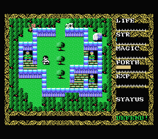 Hydlide 2 screenshot 1 for MSX